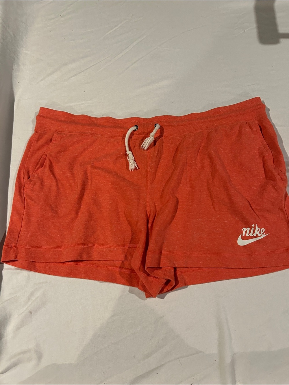 Nike Women’s Coral Drawstring Athletic Shorts